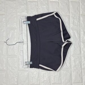 ATHLETA Grey and White Athletic Shorts